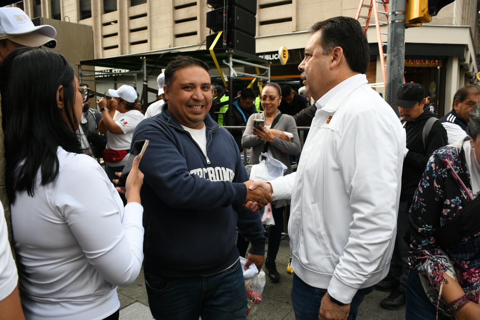 Asamblea informativa de la presidenta Claudia Sheinbaum Pardo en el Zócalo de la Ciudad de México 